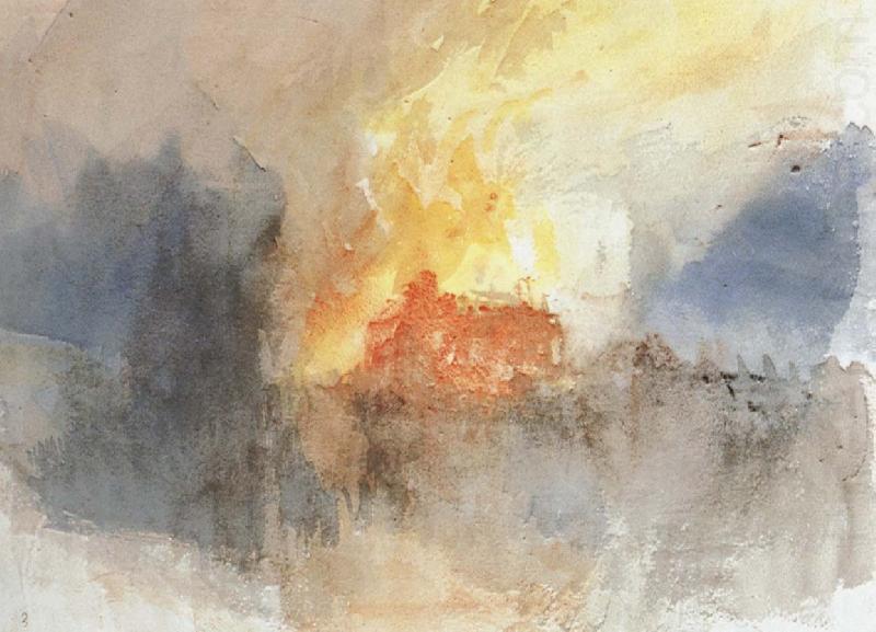 Fire, Joseph Mallord William Turner